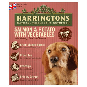 Harringtons Salmon&Potato veg food